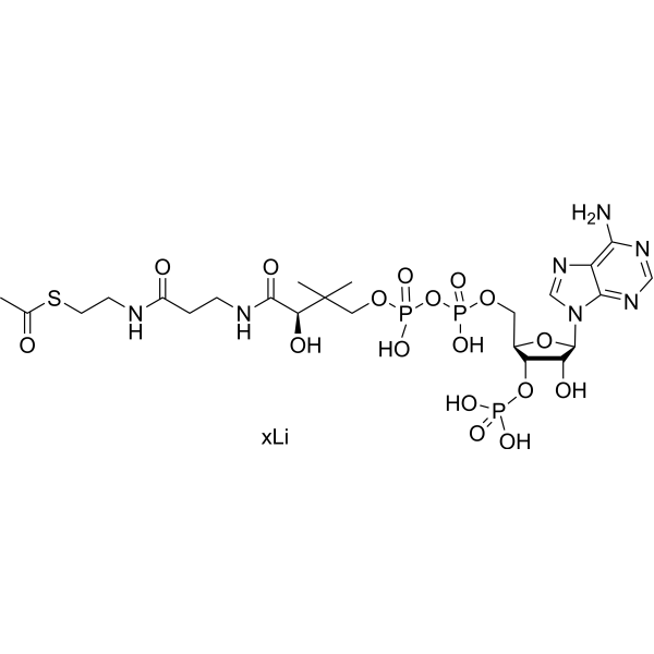 Acetyl coenzyme A lithium 32140-51-5